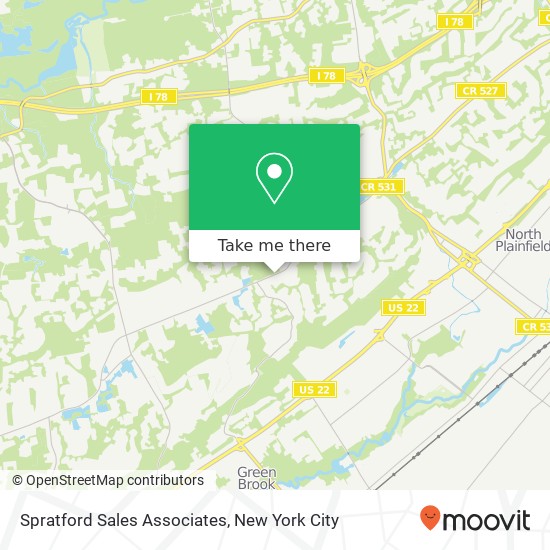 Mapa de Spratford Sales Associates