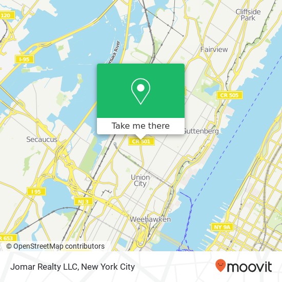 Jomar Realty LLC map