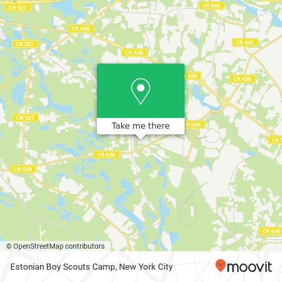 Estonian Boy Scouts Camp map