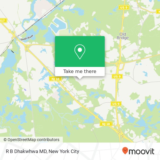 Mapa de R B Dhakwhwa MD