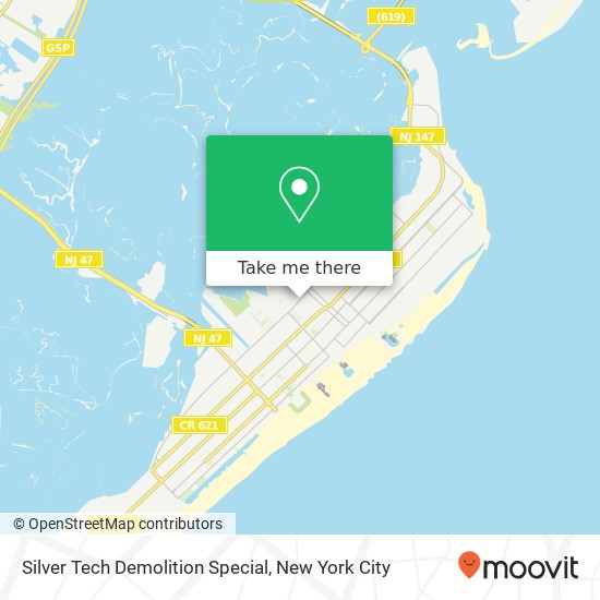 Mapa de Silver Tech Demolition Special