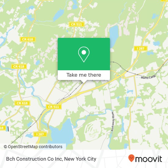 Mapa de Bch Construction Co Inc