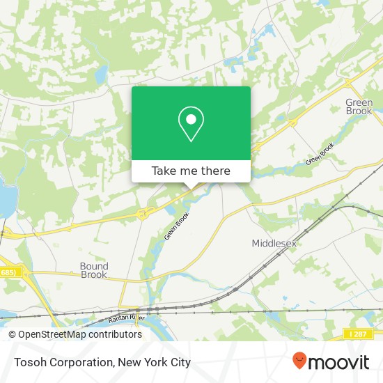 Tosoh Corporation map