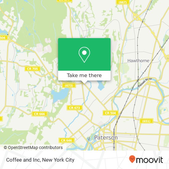 Mapa de Coffee and Inc