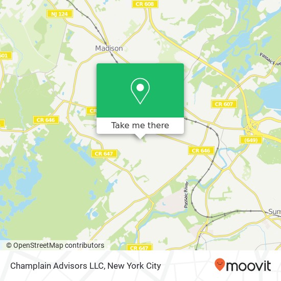 Mapa de Champlain Advisors LLC