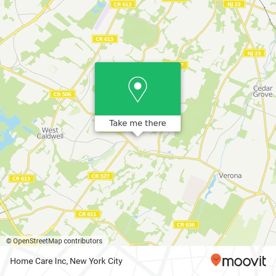 Home Care Inc map