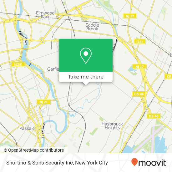 Shortino & Sons Security Inc map