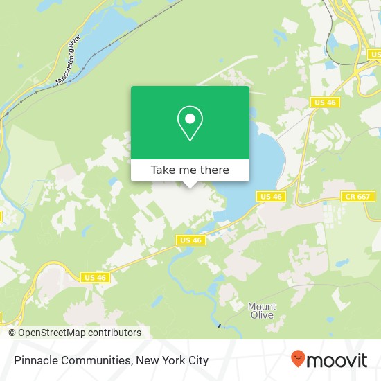 Pinnacle Communities map
