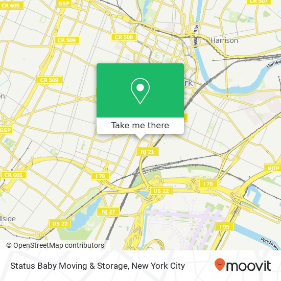 Mapa de Status Baby Moving & Storage