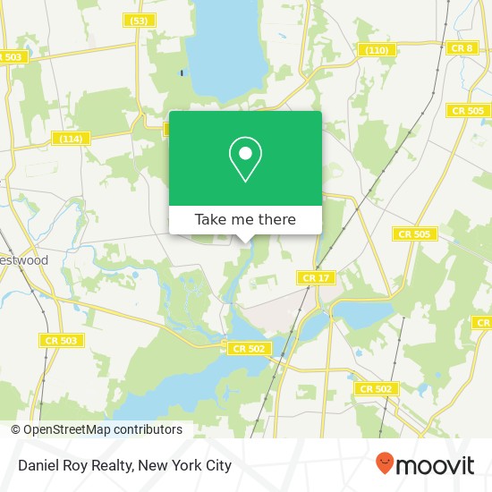 Mapa de Daniel Roy Realty