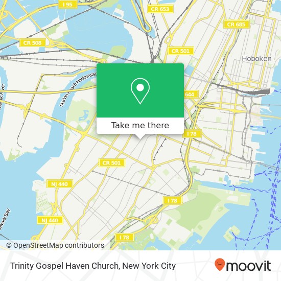 Trinity Gospel Haven Church map