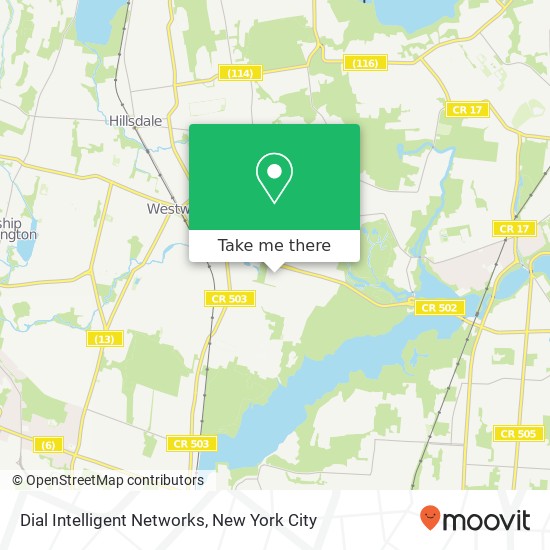 Dial Intelligent Networks map