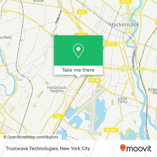 Trustwave Technologies map