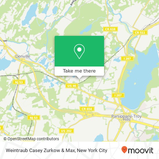 Weintraub Casey Zurkow & Max map