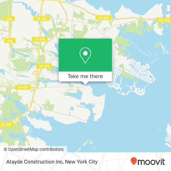 Mapa de Atayde Construction Inc