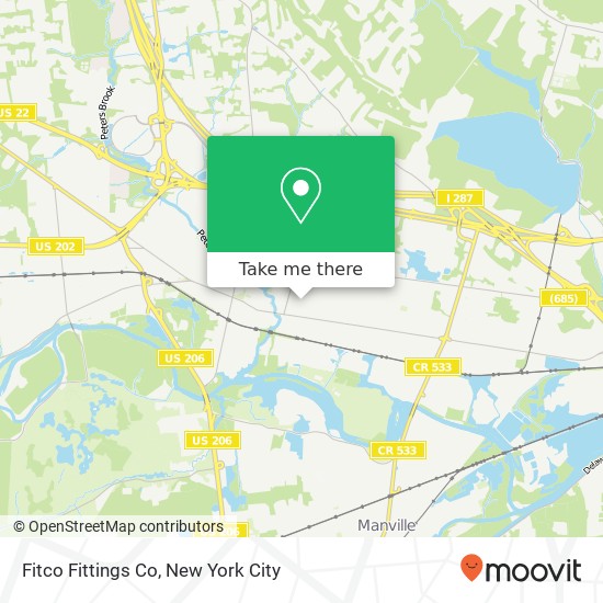 Mapa de Fitco Fittings Co