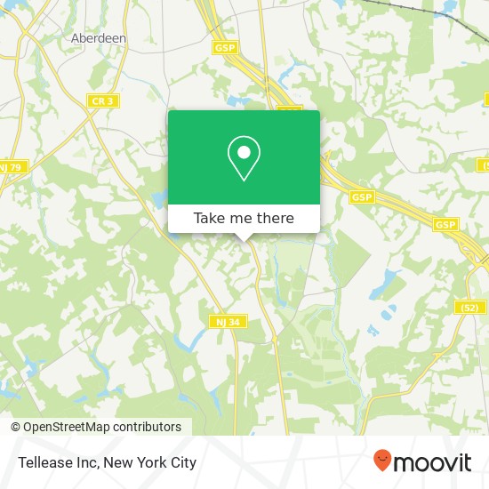 Tellease Inc map