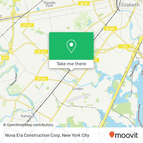 Nova Era Construction Corp map