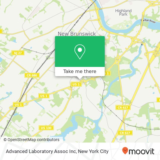 Mapa de Advanced Laboratory Assoc Inc