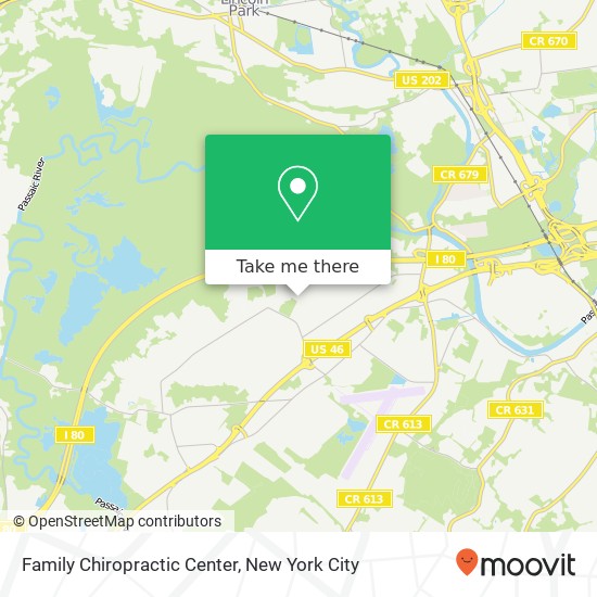 Family Chiropractic Center map