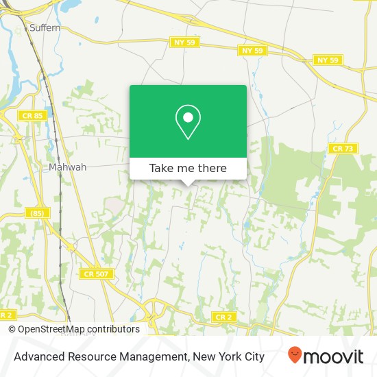 Advanced Resource Management map