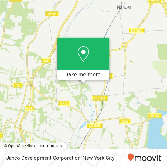 Janco Development Corporation map