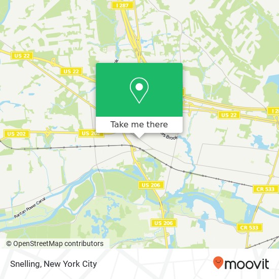 Snelling map