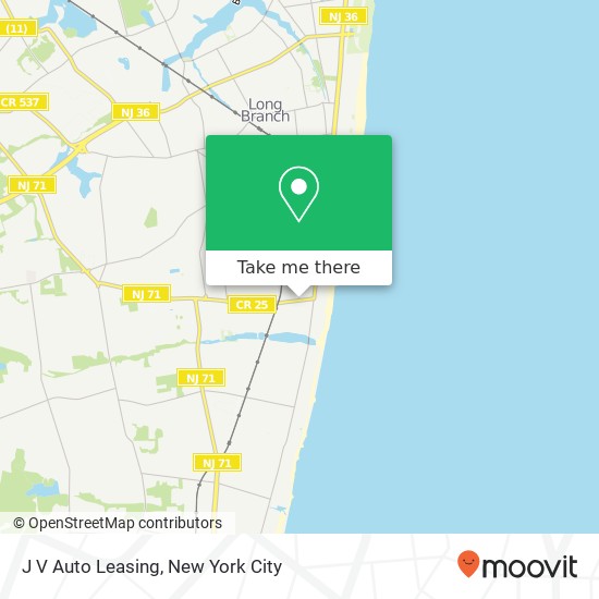 J V Auto Leasing map
