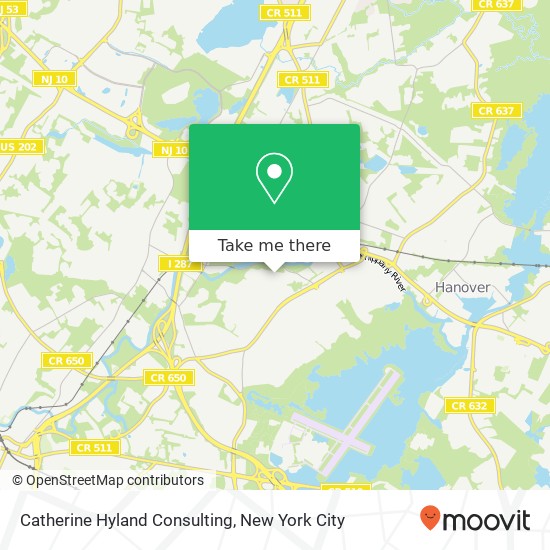 Catherine Hyland Consulting map