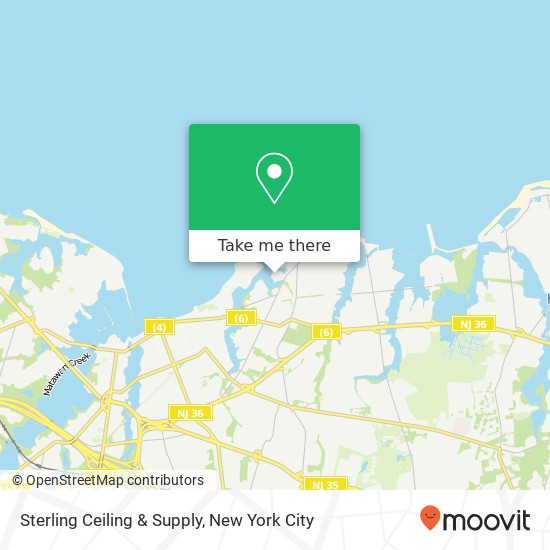 Mapa de Sterling Ceiling & Supply