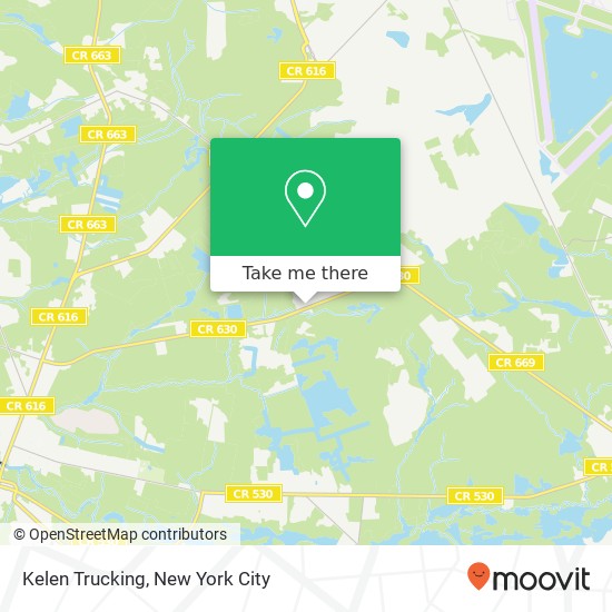 Mapa de Kelen Trucking