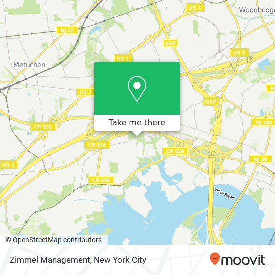 Zimmel Management map