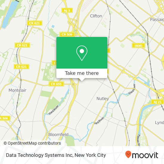 Mapa de Data Technology Systems Inc