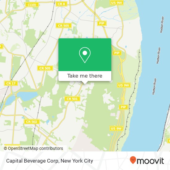 Mapa de Capital Beverage Corp