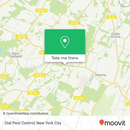 Dial Pest Control map