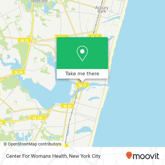 Mapa de Center For Womans Health