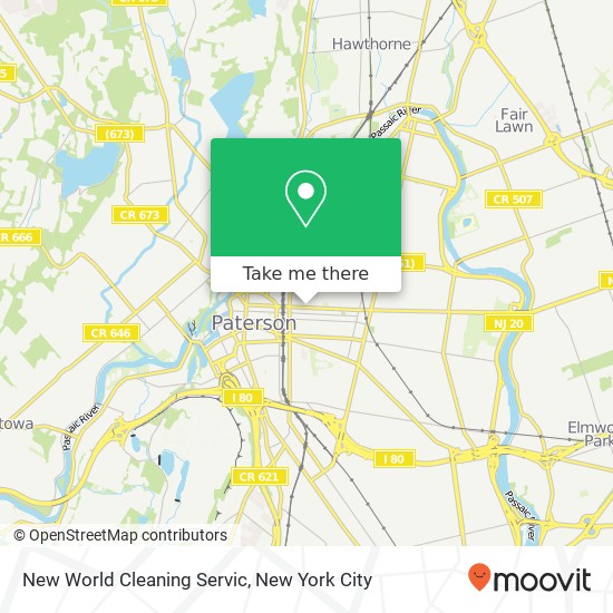 New World Cleaning Servic map