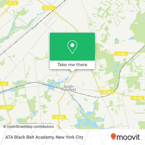 ATA Black Belt Academy map