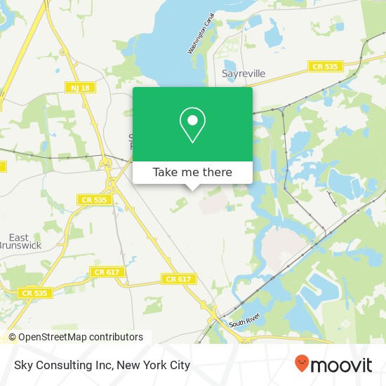 Sky Consulting Inc map