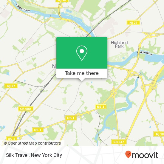 Silk Travel map