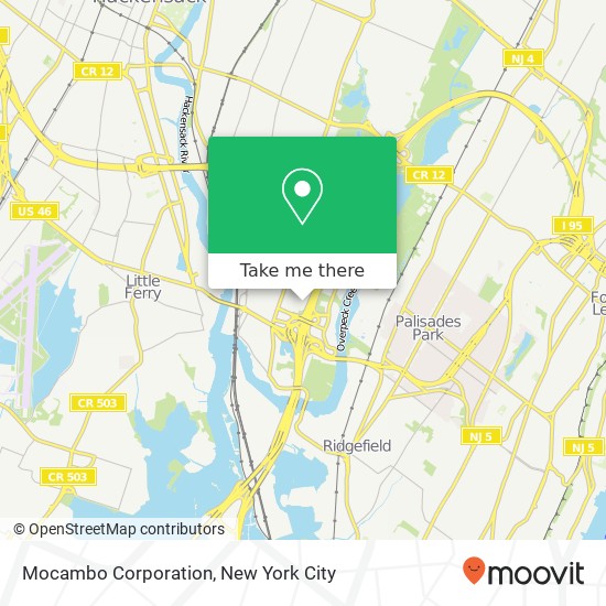 Mocambo Corporation map