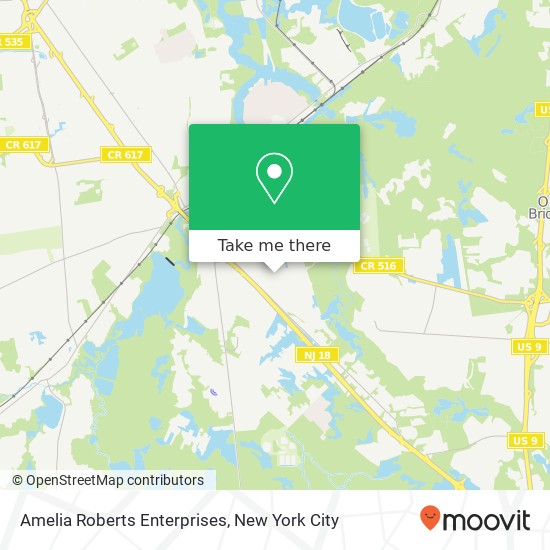 Amelia Roberts Enterprises map