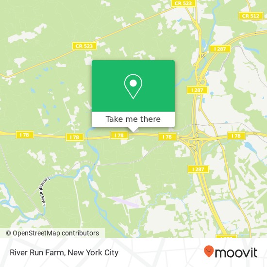Mapa de River Run Farm