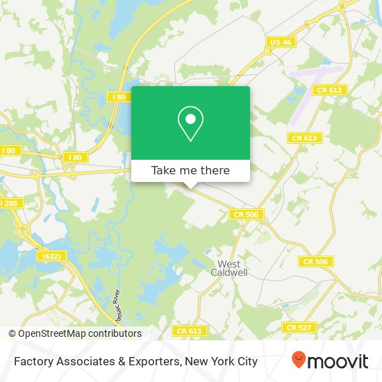 Factory Associates & Exporters map