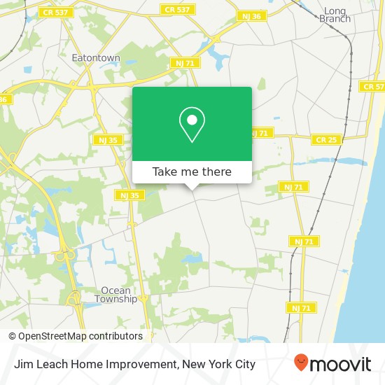 Jim Leach Home Improvement map