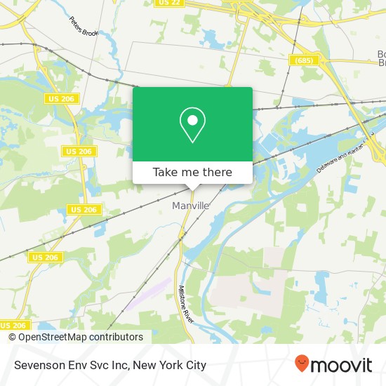 Sevenson Env Svc Inc map