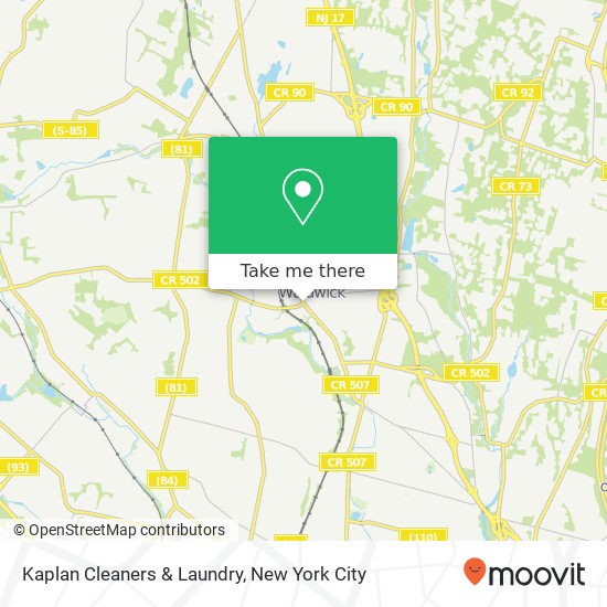 Mapa de Kaplan Cleaners & Laundry