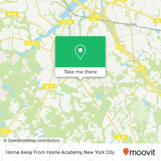 Home Away From Home Academy map