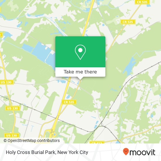 Holy Cross Burial Park map