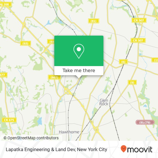 Lapatka Engineering & Land Dev map